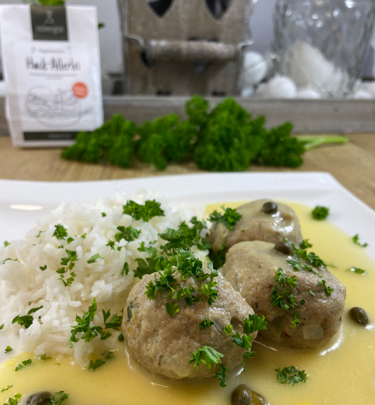 Königsberger Klopse mit Hack-Allerlei – ein Rezept von Claudia von Yummyhochzehn