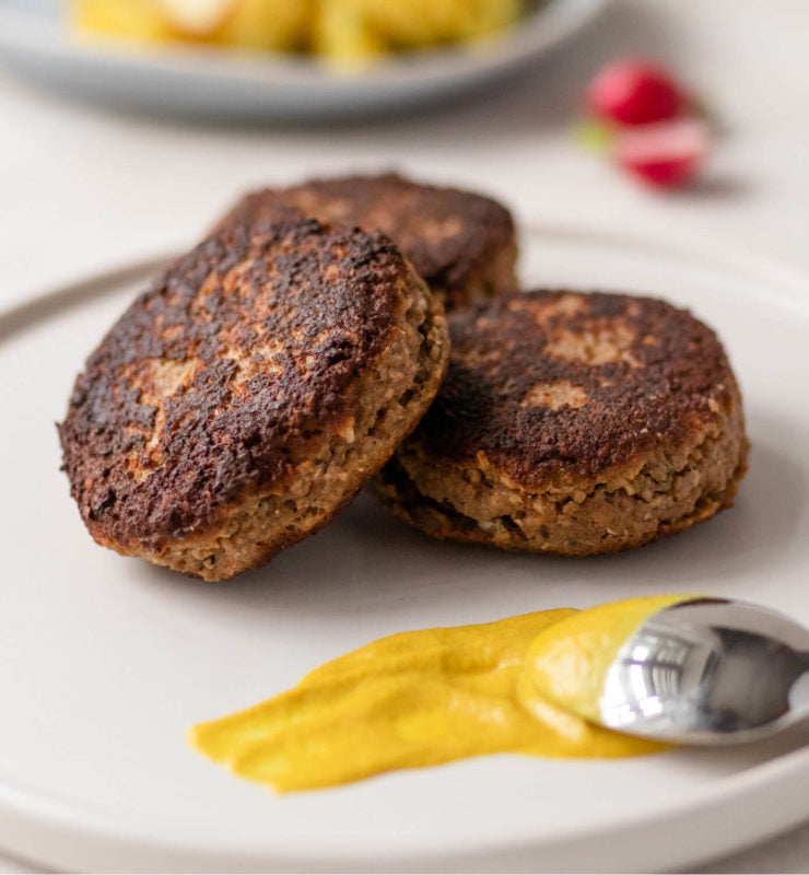 Hack-Allerlei Frikadellen – möhrengrün Hack-Allerlei Frikadellen – möhrengrün