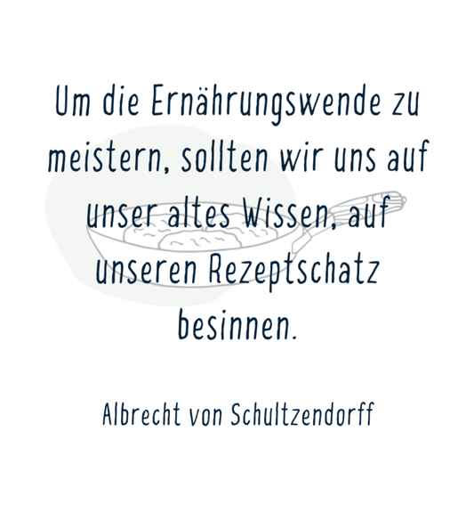 Low-Tech-Products: Rezeptschatz als Inspiration für möhrengrün vegetarisches Hack-Allerlei